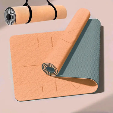 WESTTUNE Eco-Friendly Yoga Mat – Non-Slip, Anti-Tear Pilates & Fitness Mat with Carry Strap & Bag (For Women & All Levels)